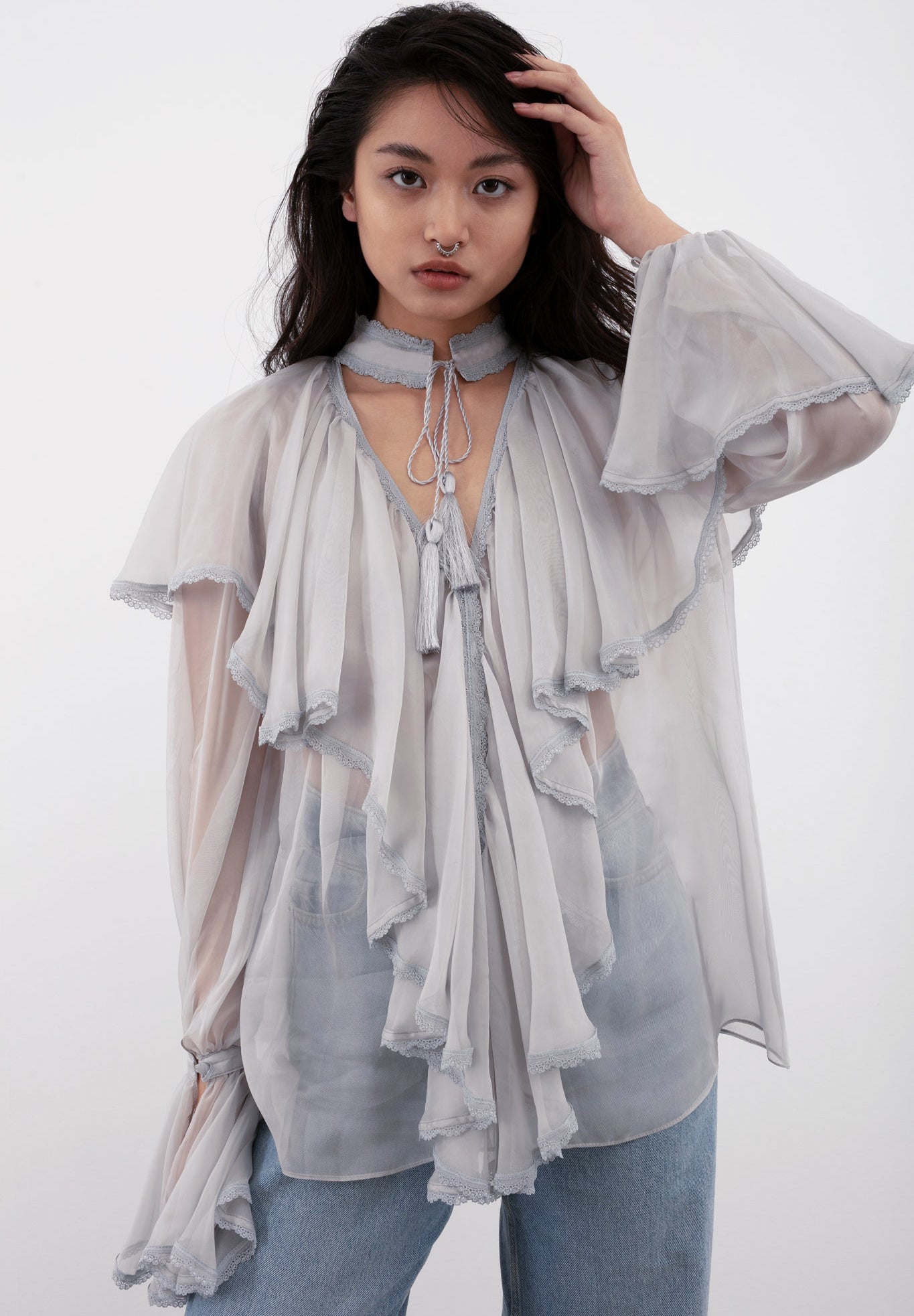 OCEAN OF TENDERNESS BLOUSE