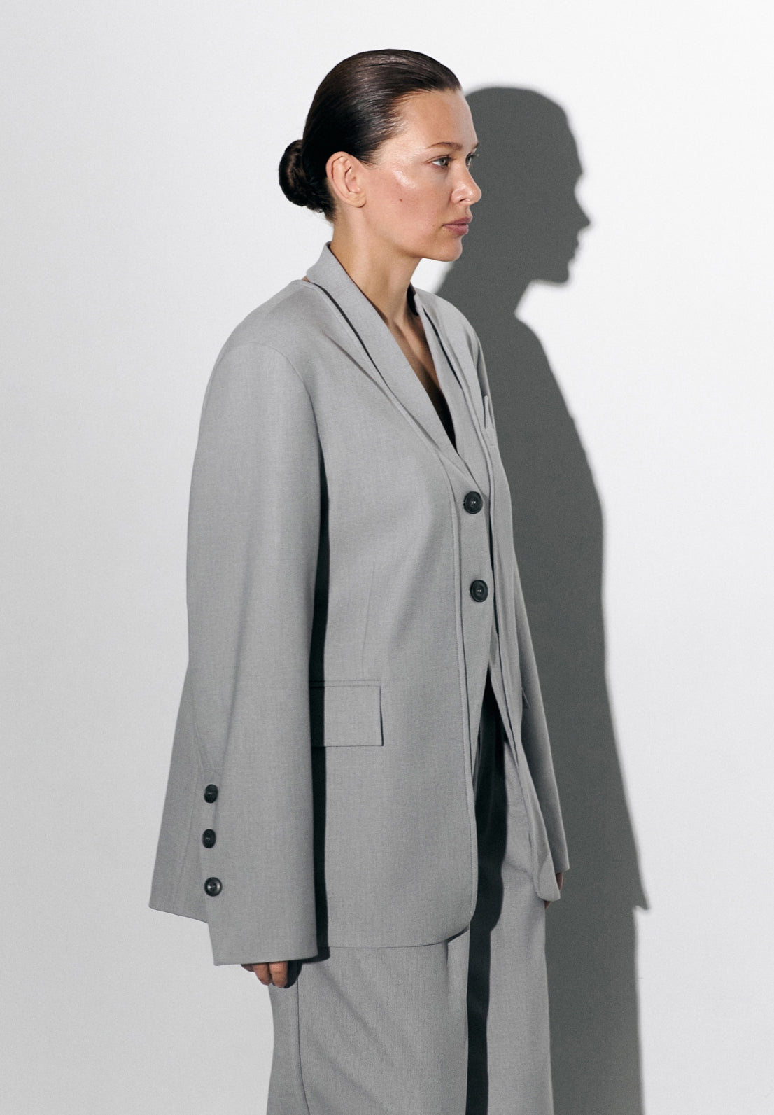 BLAZER FROM OVERSIZE TWO-PIECE SUIT